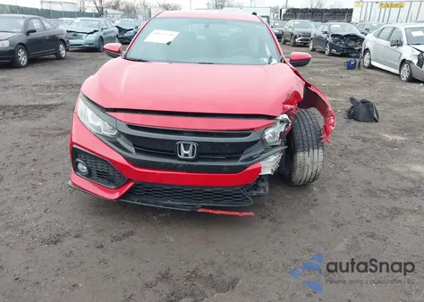 2017 Honda Civic Sport из США, поврежденный, VIN SHHFK7H4XHU410837